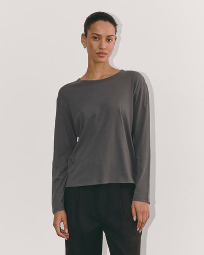 The Air Long-Sleeve Tee | Graphite