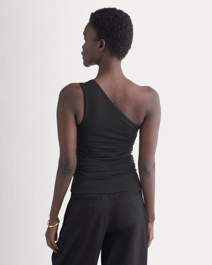 One-Shoulder Top | Black