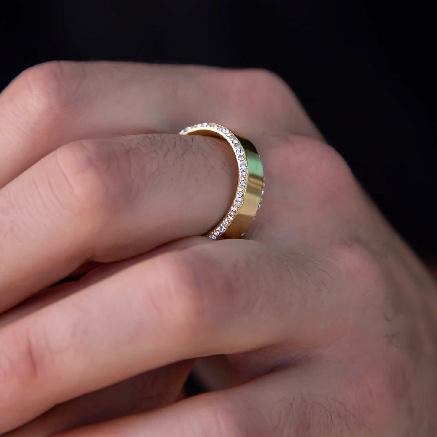Diamond Edge Ring