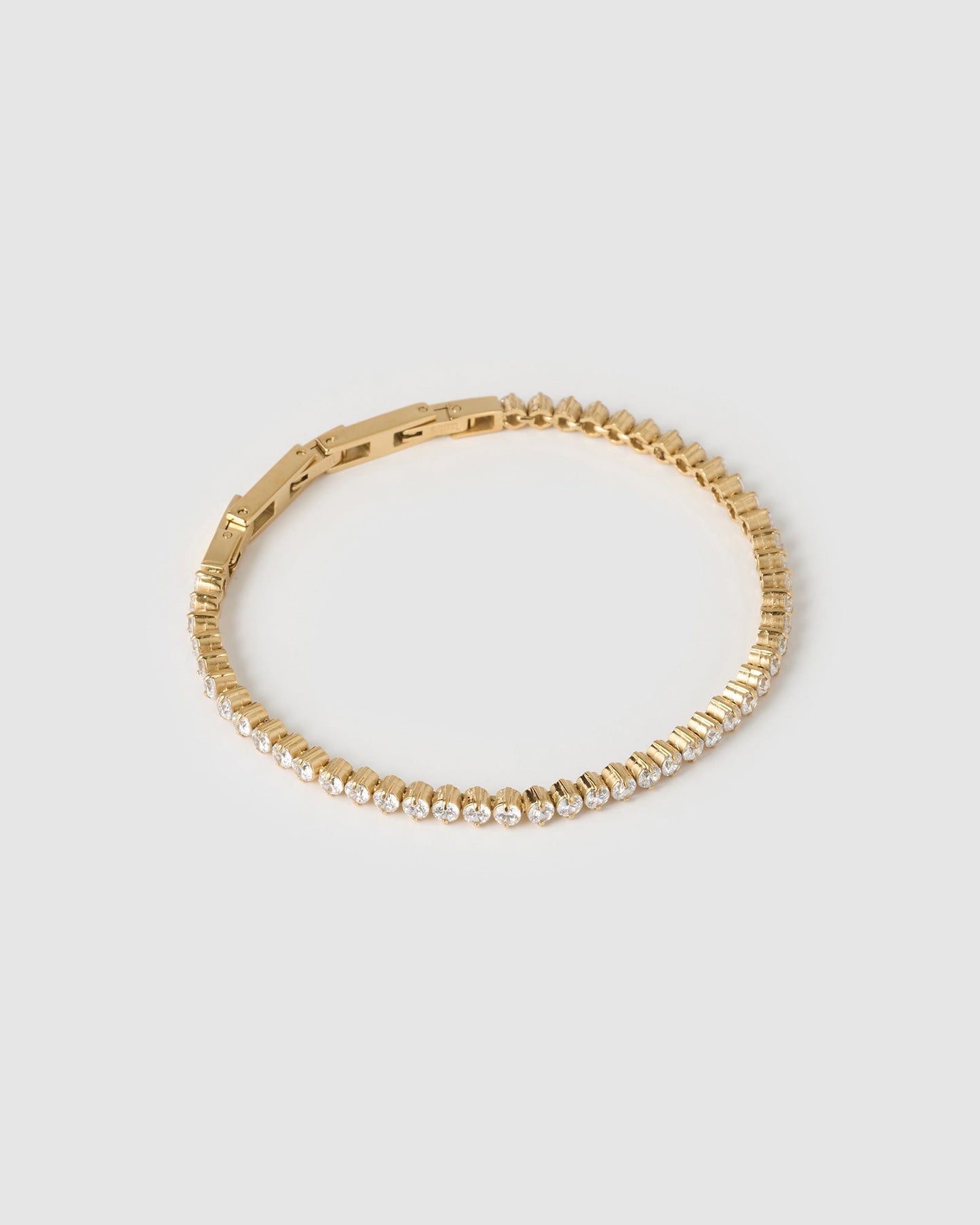 Allegra Tennis Bracelet - Gold