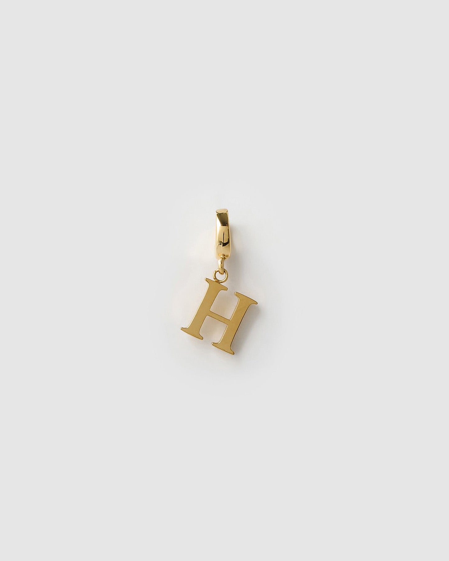 Alphabet Clip-On Gold Charm