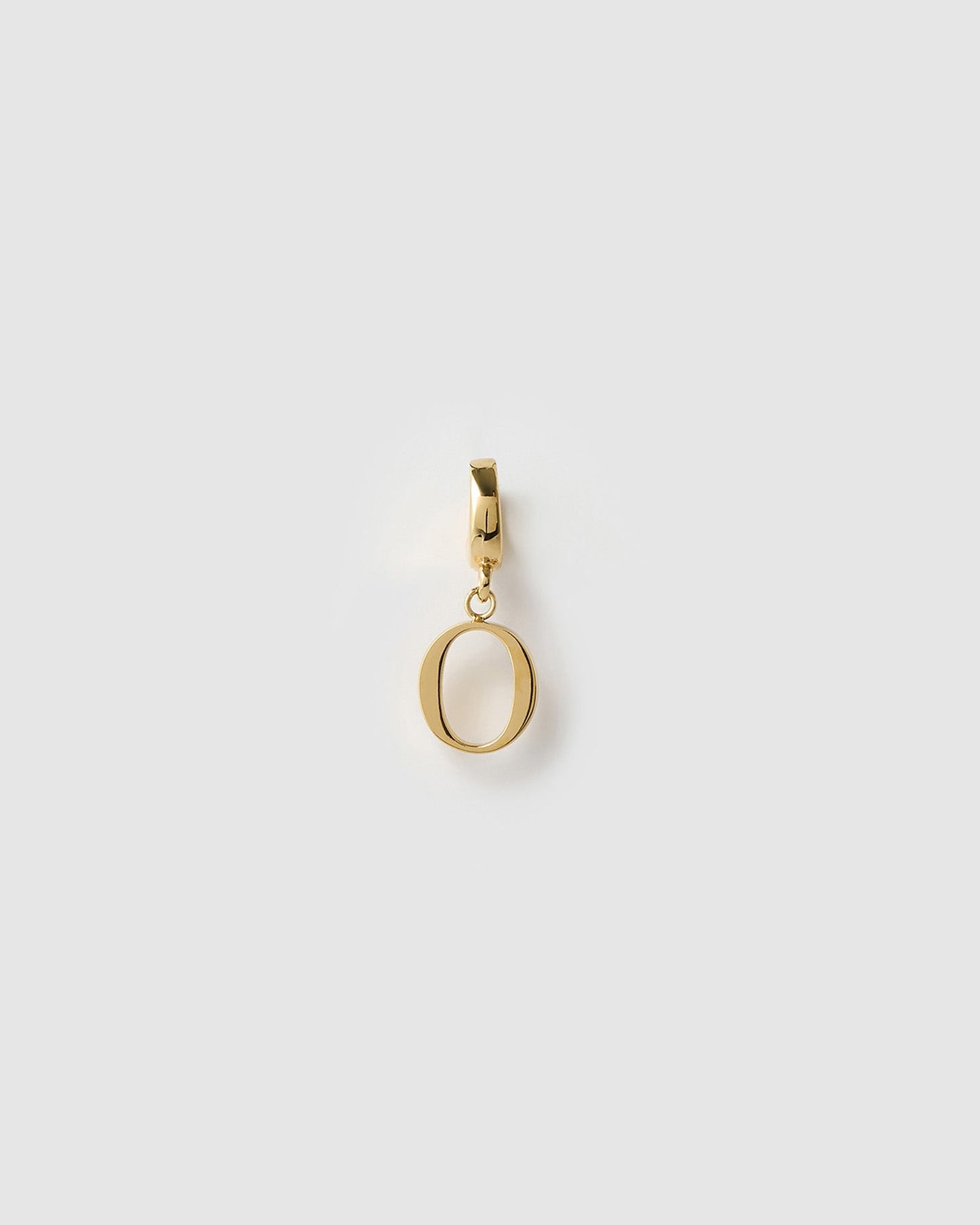 Alphabet Clip-On Gold Charm