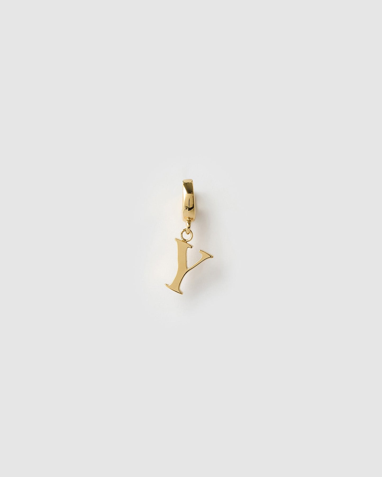 Alphabet Clip-On Gold Charm