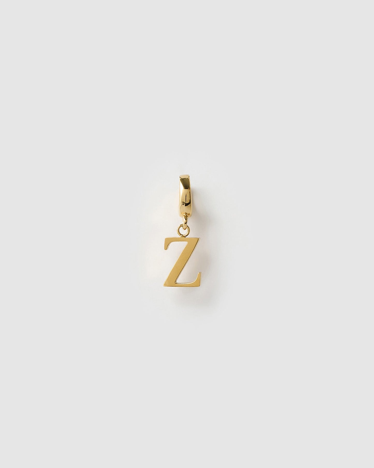 Alphabet Clip-On Gold Charm