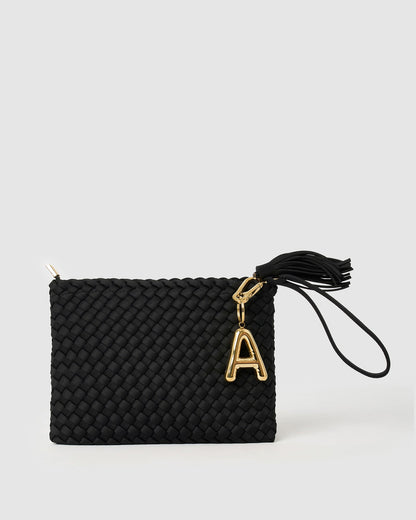 Alphabet Gold Key Ring