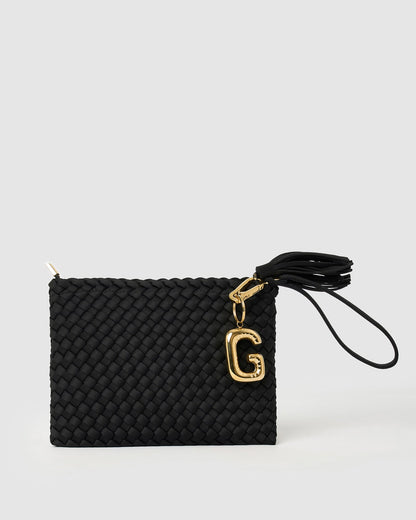 Alphabet Gold Key Ring