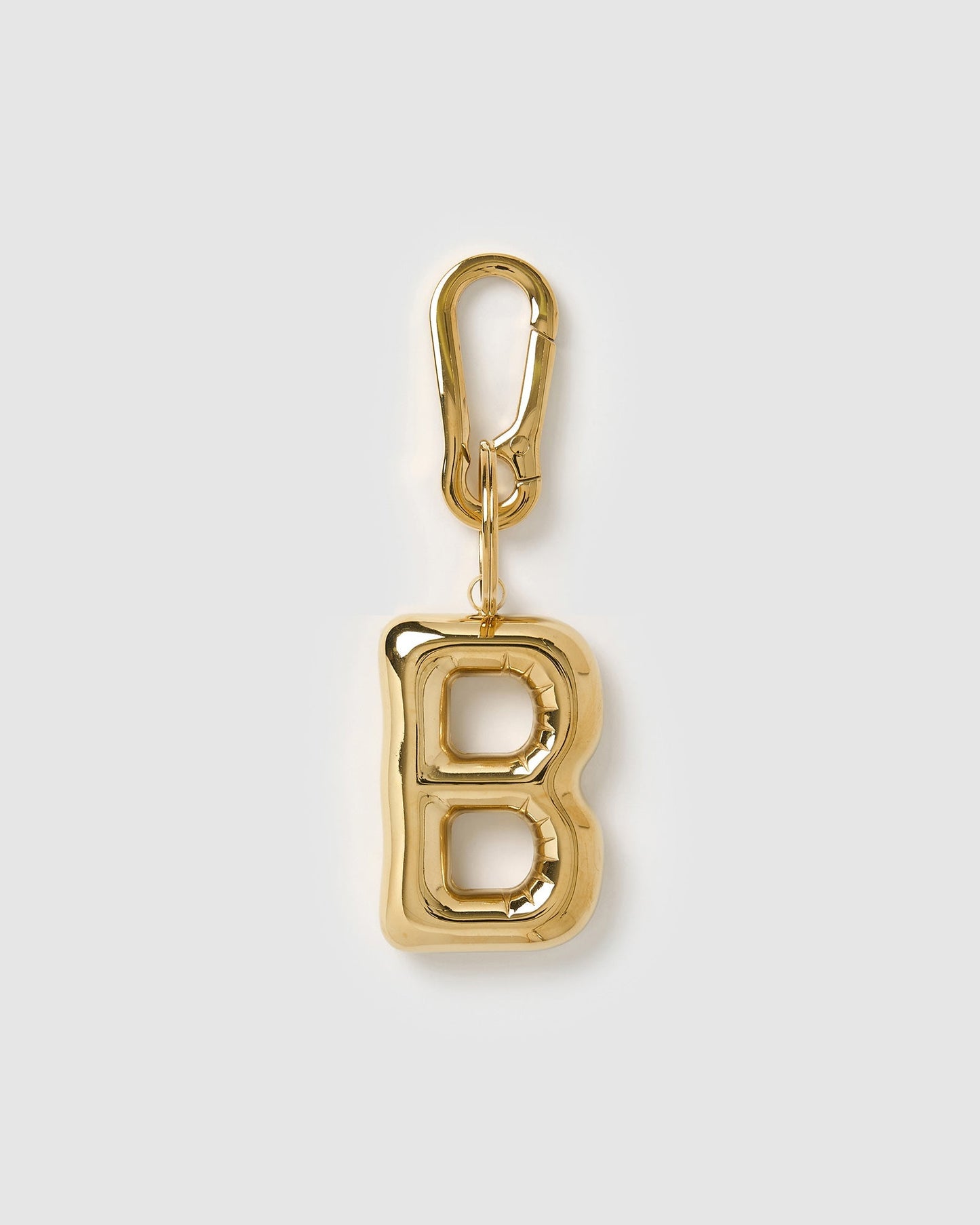 Alphabet Gold Key Ring