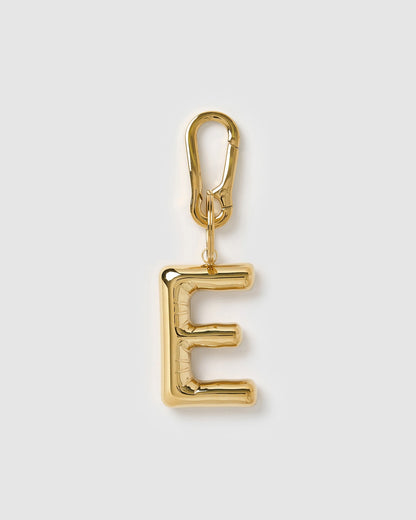 Alphabet Gold Key Ring