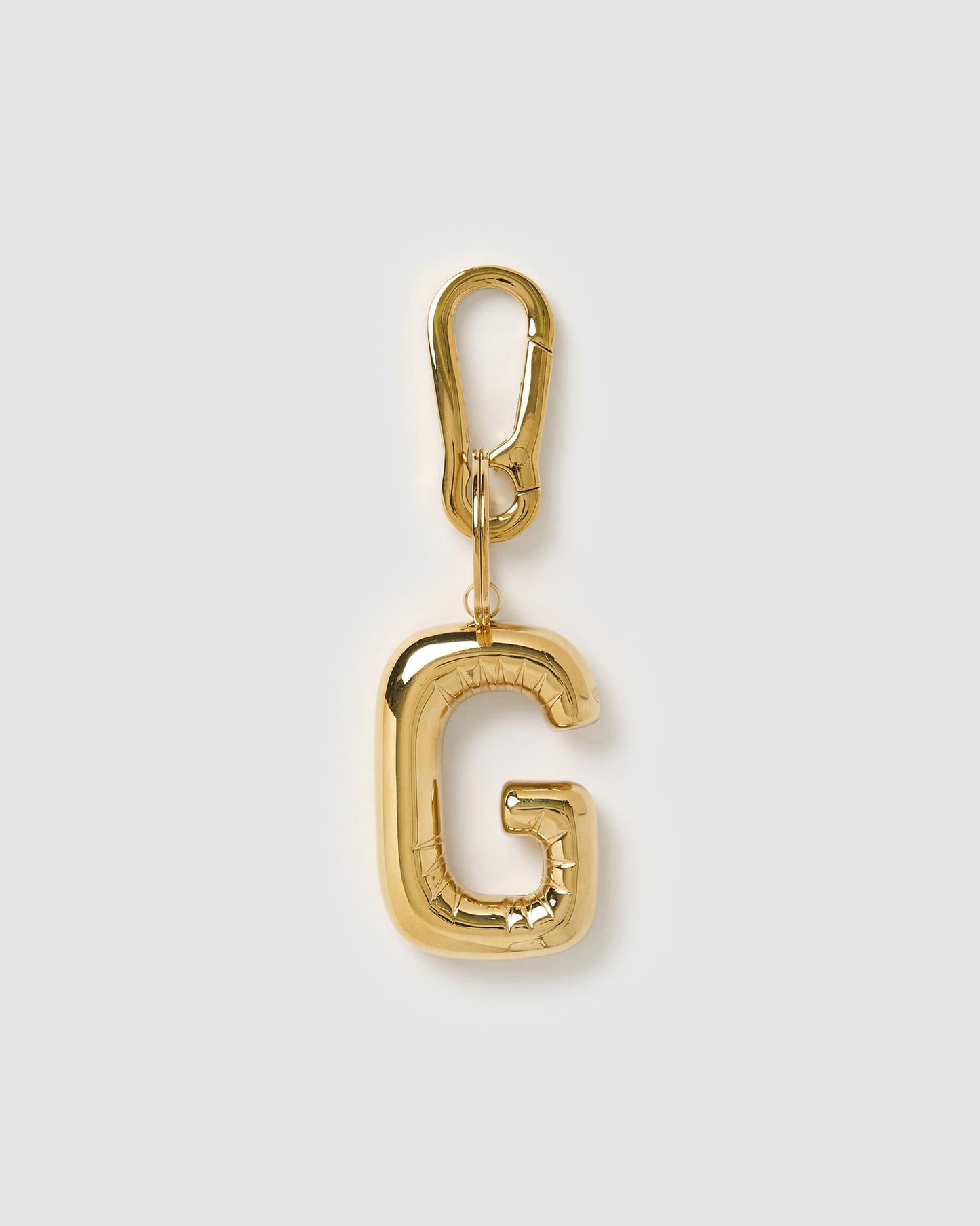 Alphabet Gold Key Ring
