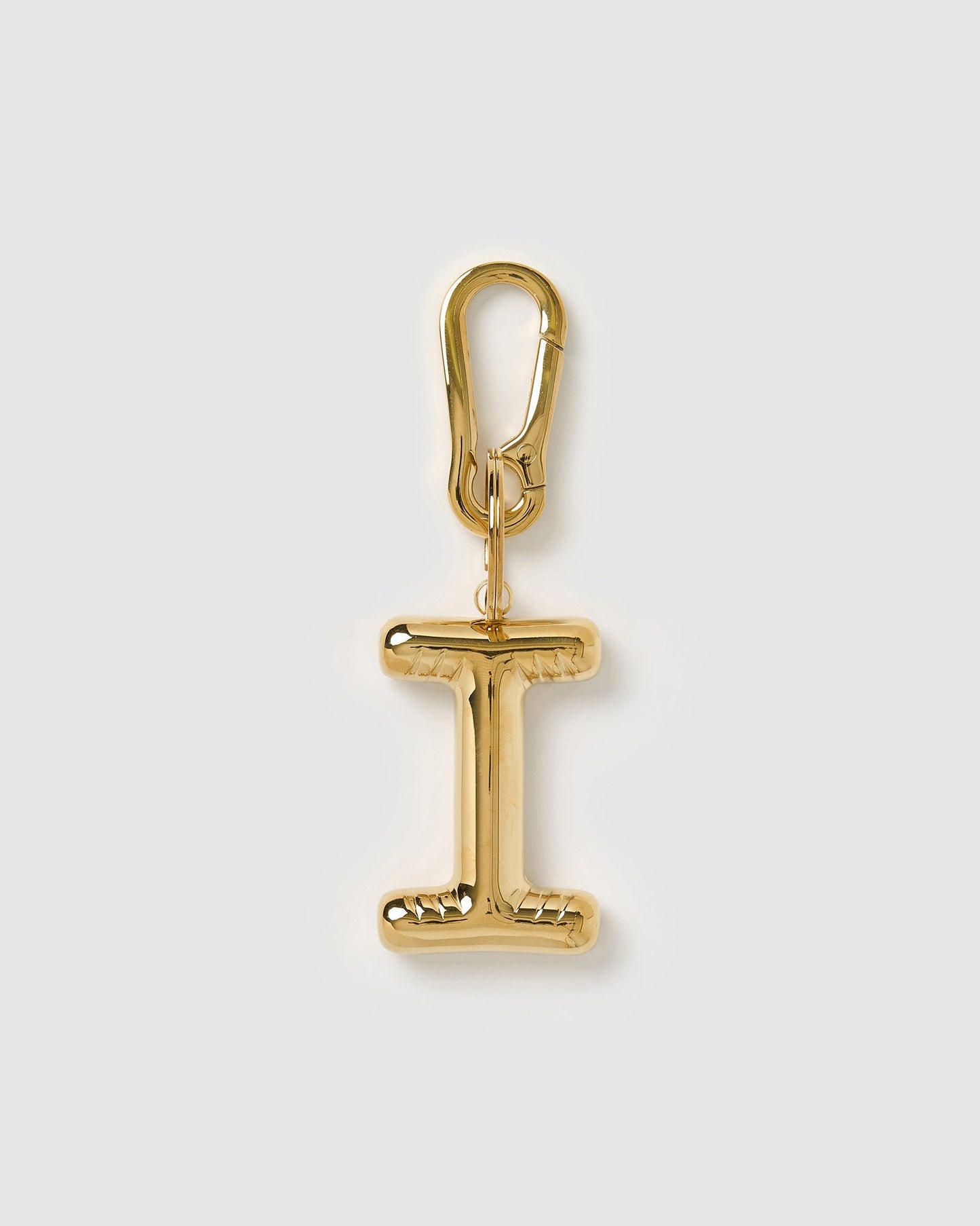 Alphabet Gold Key Ring
