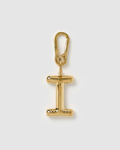 Alphabet Gold Key Ring