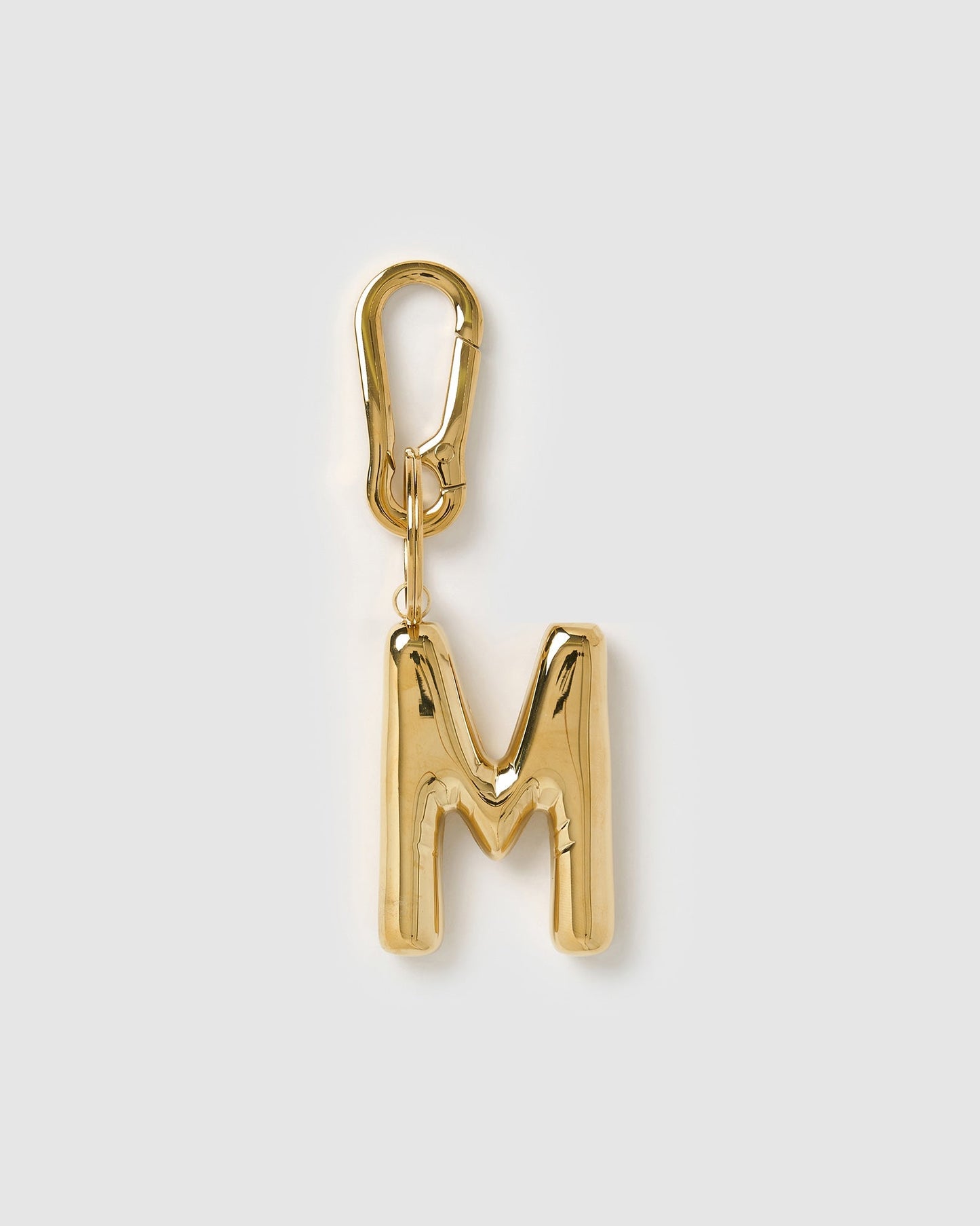 Alphabet Gold Key Ring