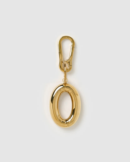 Alphabet Gold Key Ring
