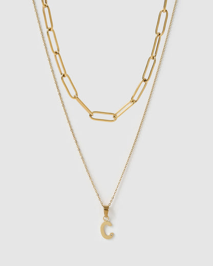 Alphabet Necklace Stack