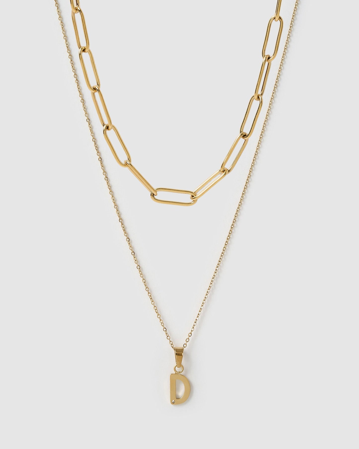 Alphabet Necklace Stack