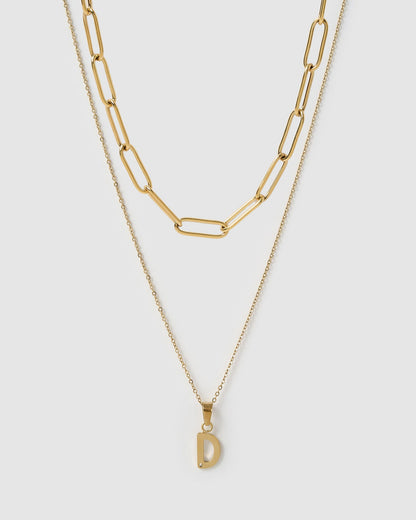 Alphabet Necklace Stack