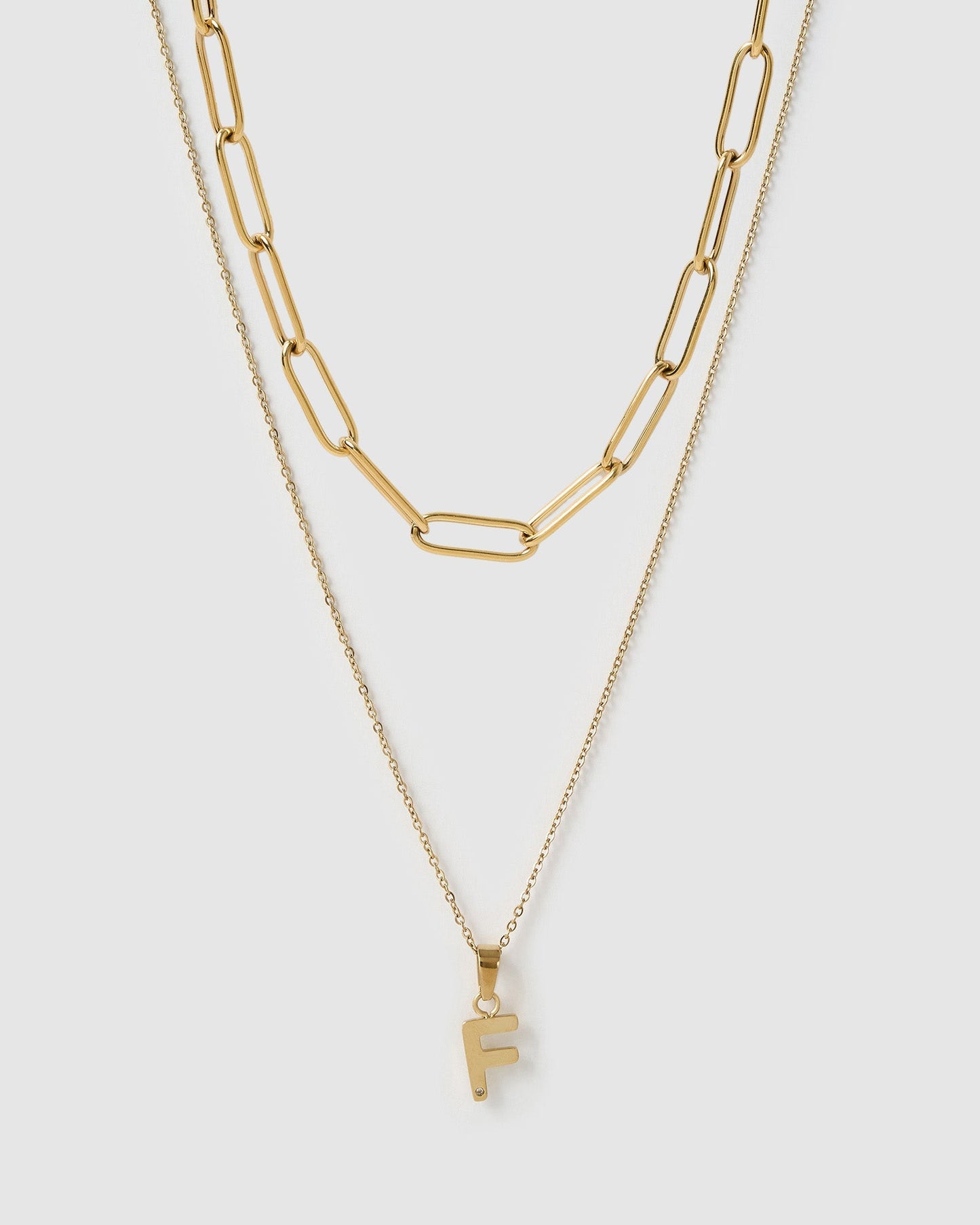 Alphabet Necklace Stack