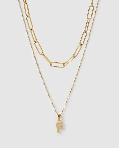 Alphabet Necklace Stack