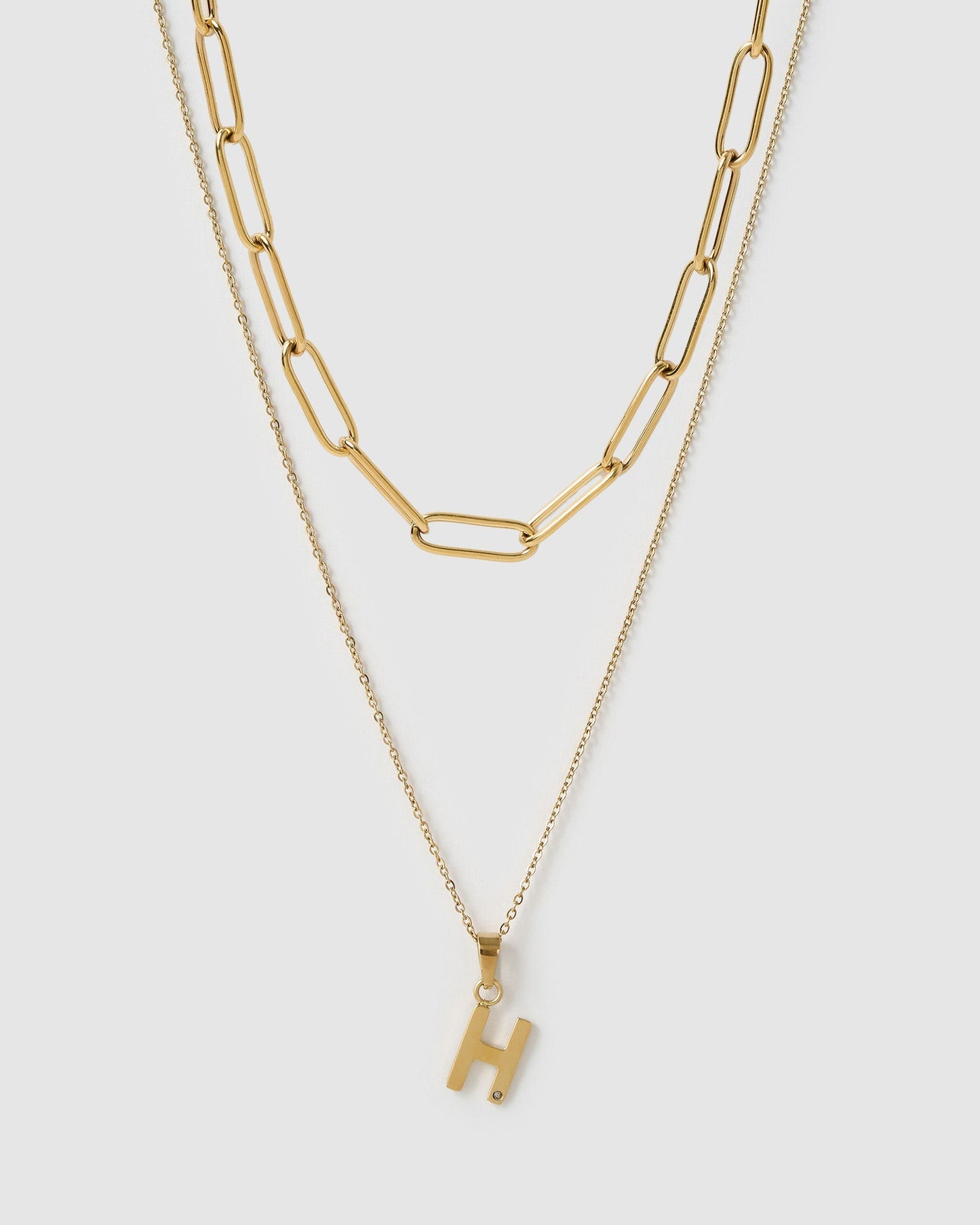 Alphabet Necklace Stack
