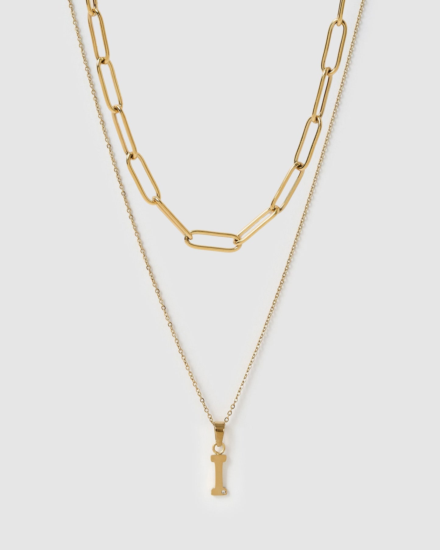 Alphabet Necklace Stack