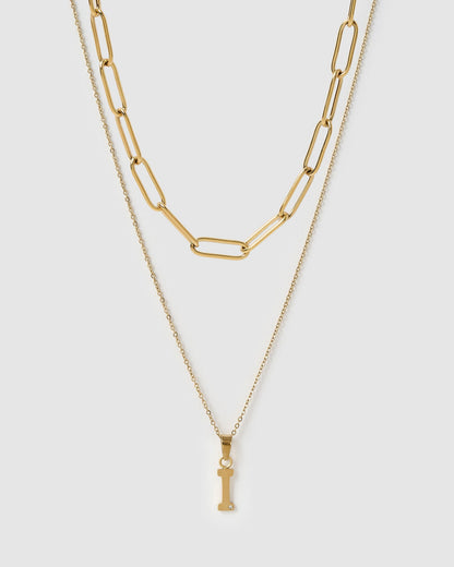 Alphabet Necklace Stack