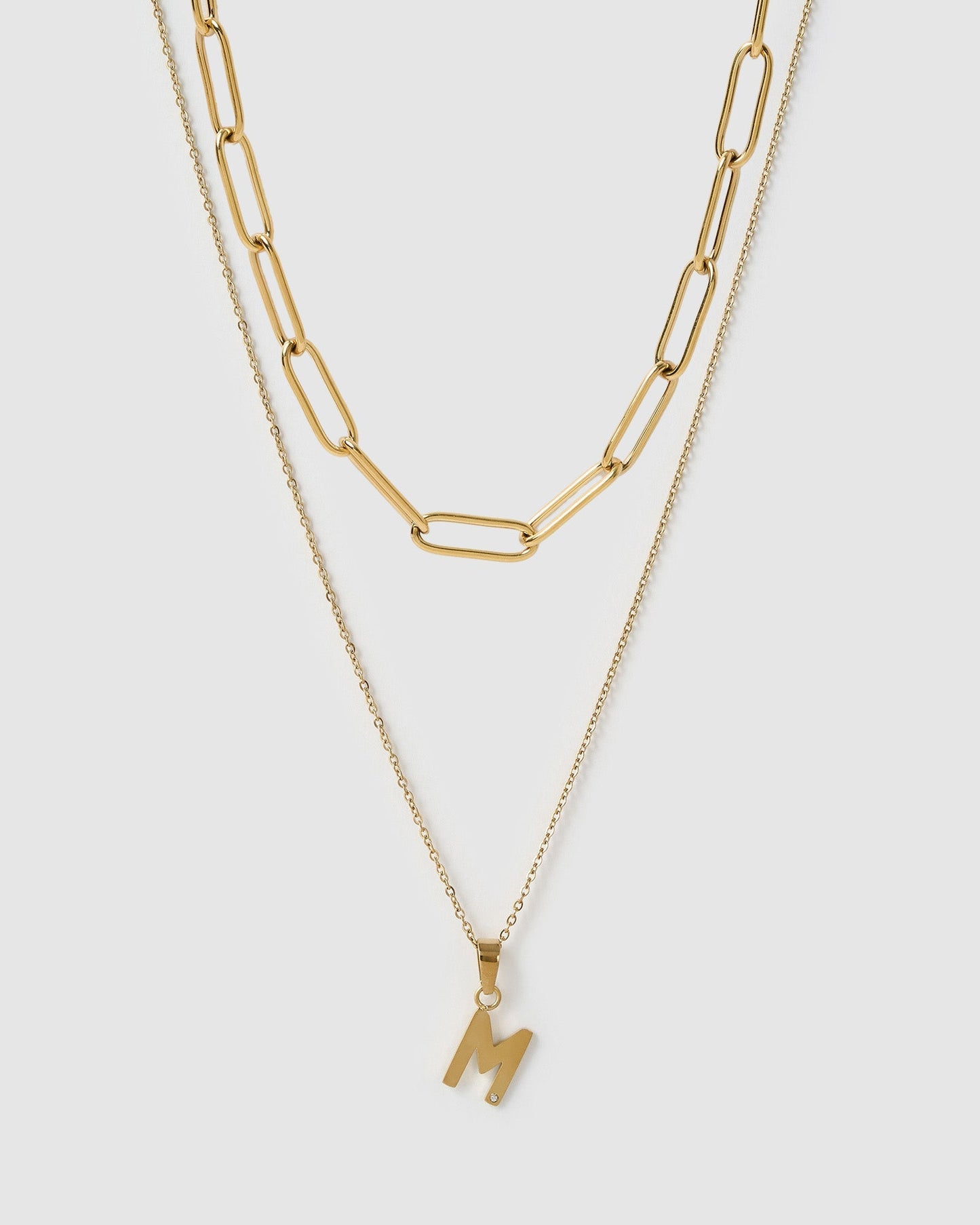 Alphabet Necklace Stack