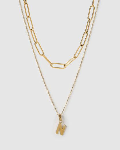 Alphabet Necklace Stack
