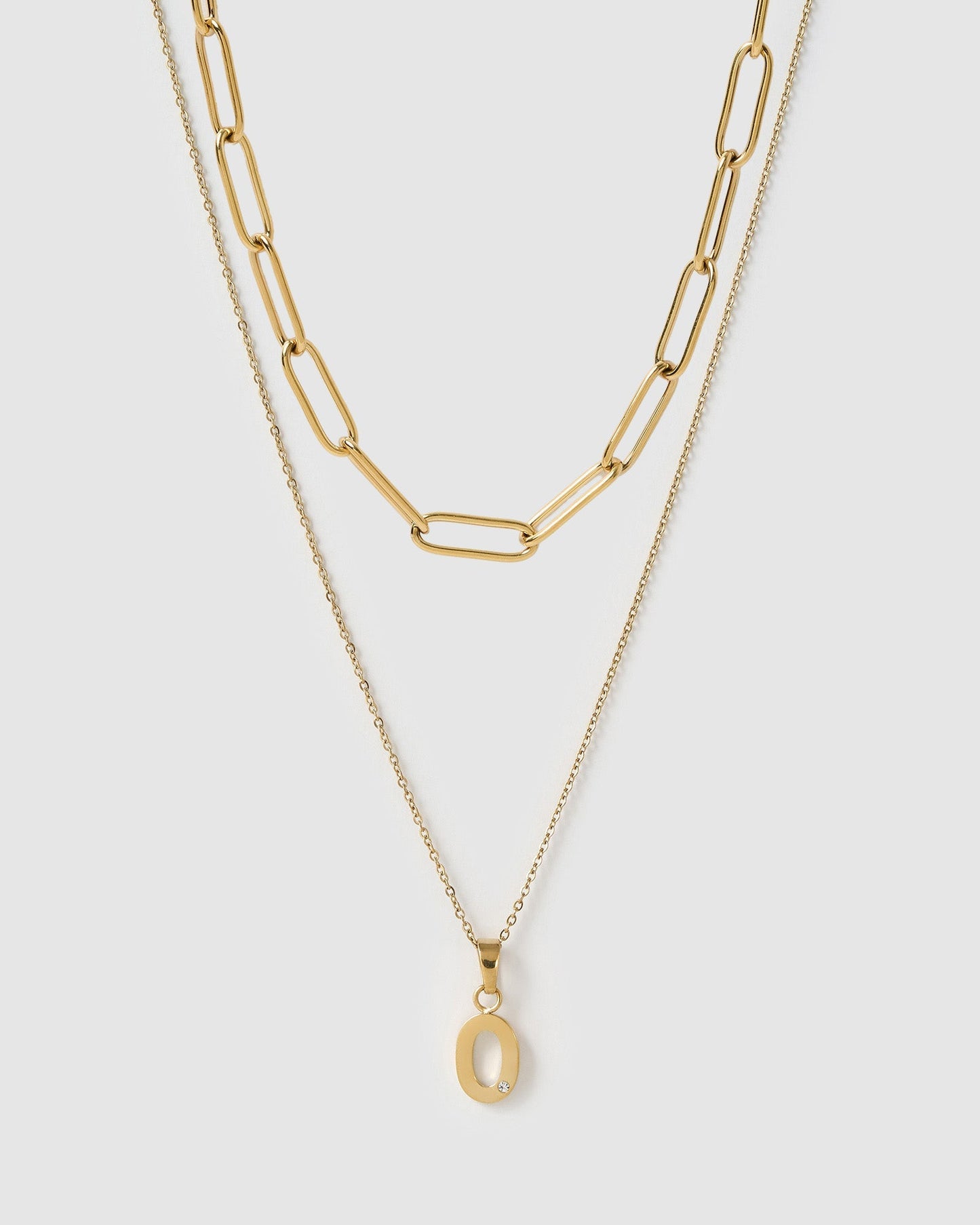 Alphabet Necklace Stack