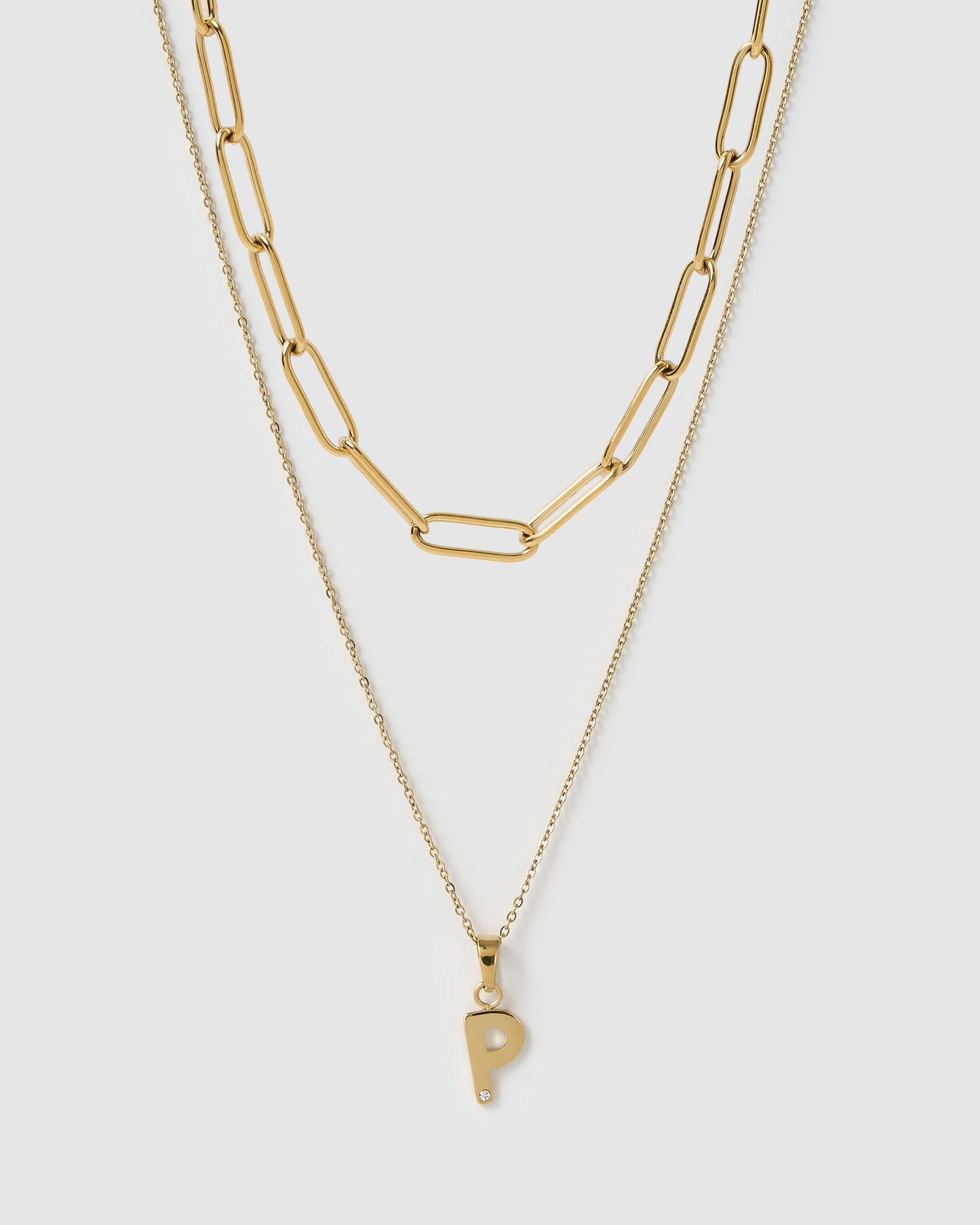 Alphabet Necklace Stack