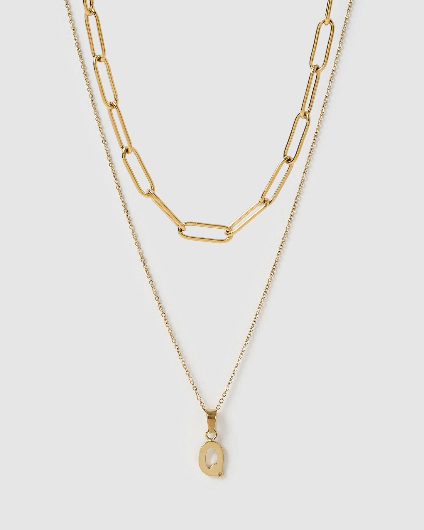 Alphabet Necklace Stack