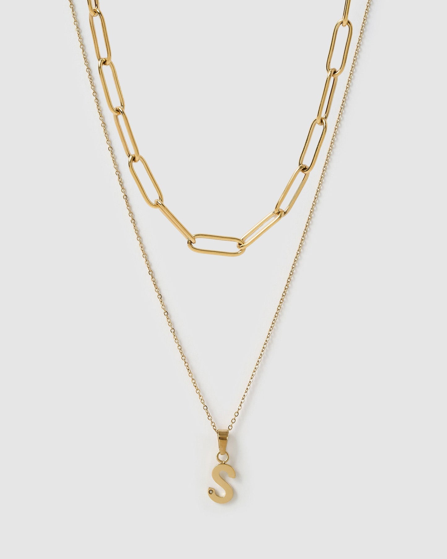 Alphabet Necklace Stack
