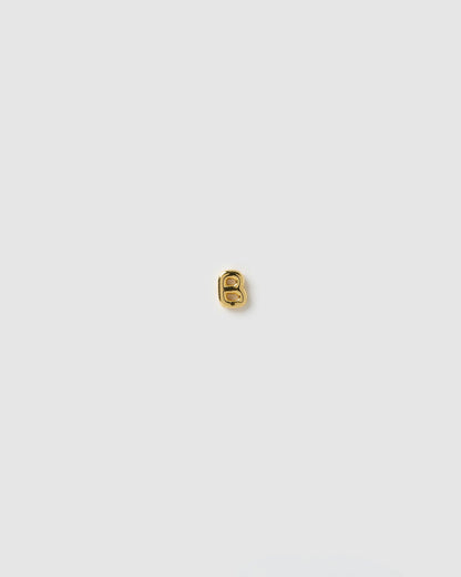 Alphabet Gold Single Stud