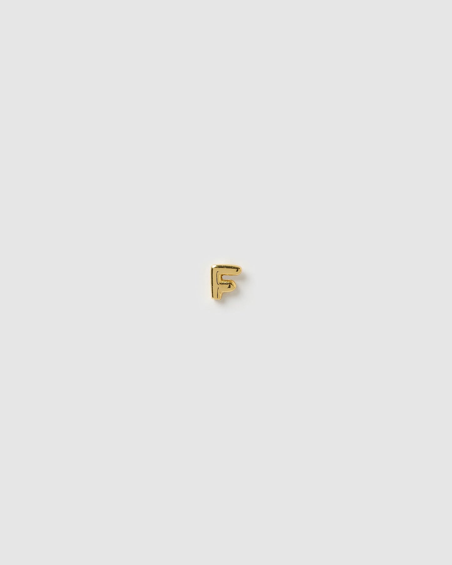 Alphabet Gold Single Stud