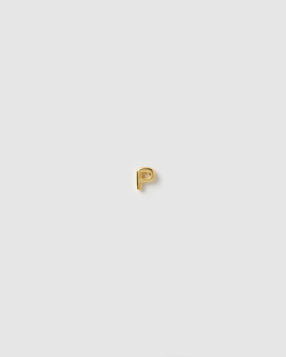 Alphabet Gold Single Stud