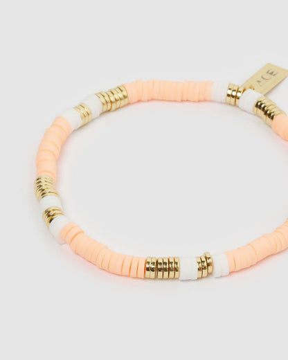 Amari Bracelet - Coral