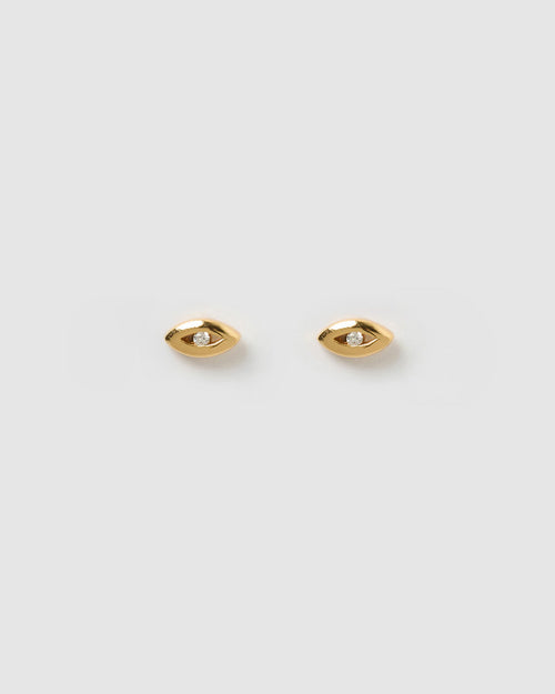 Amulet Gold Studs