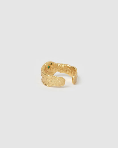 Anya Gold Ring - Emerald