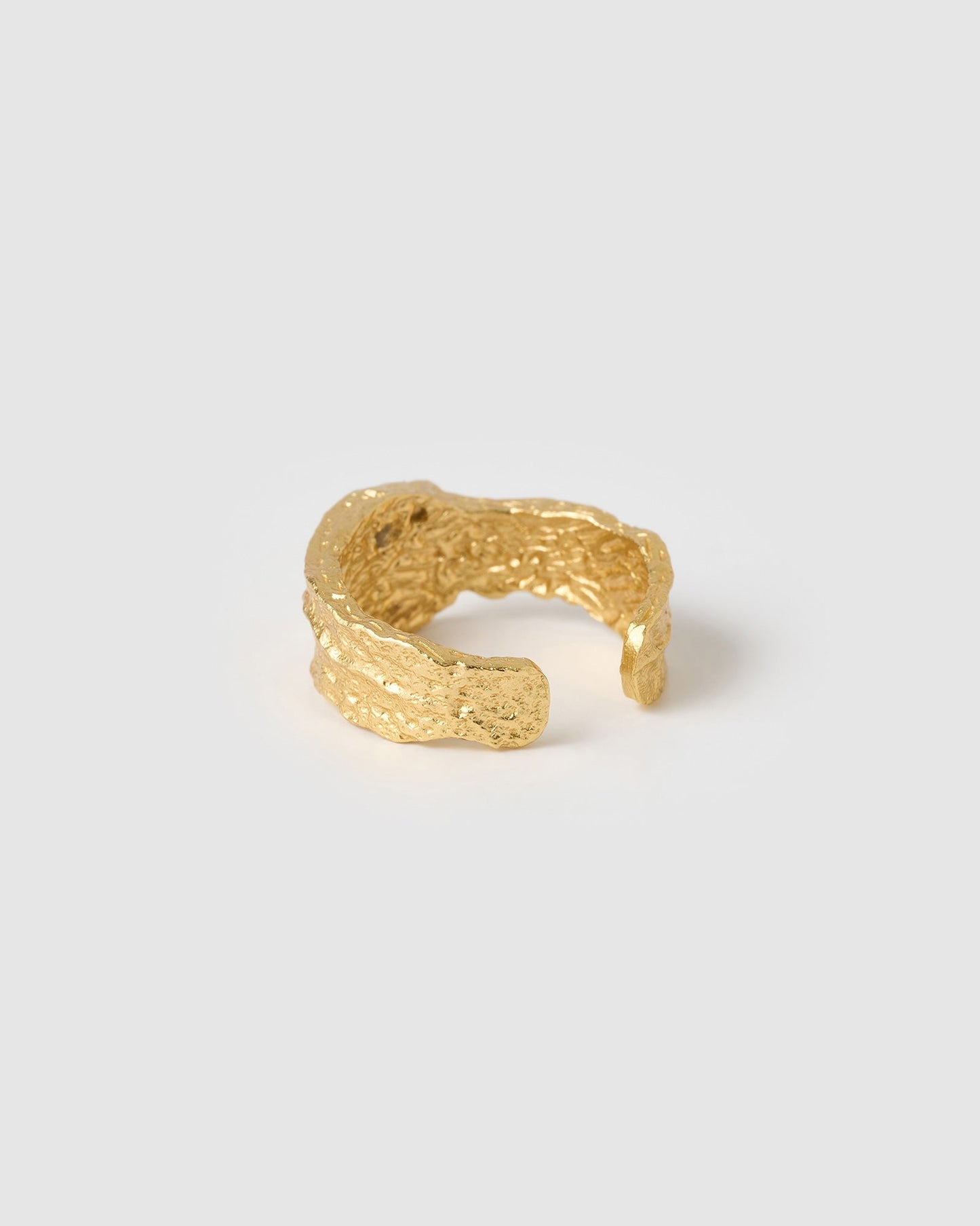 Anya Gold Ring - Clear Quartz