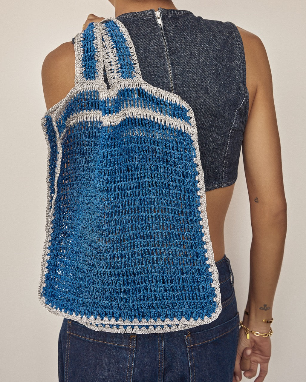 Lani Beach Bag - Blueberry
