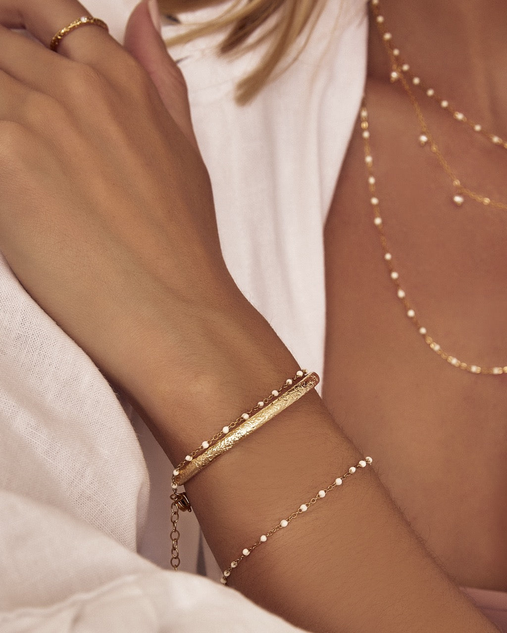 Peggy Bracelet - Vanilla