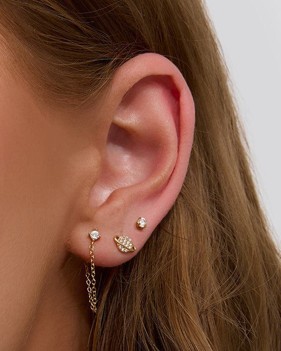 Mia Gold Chain Earrings