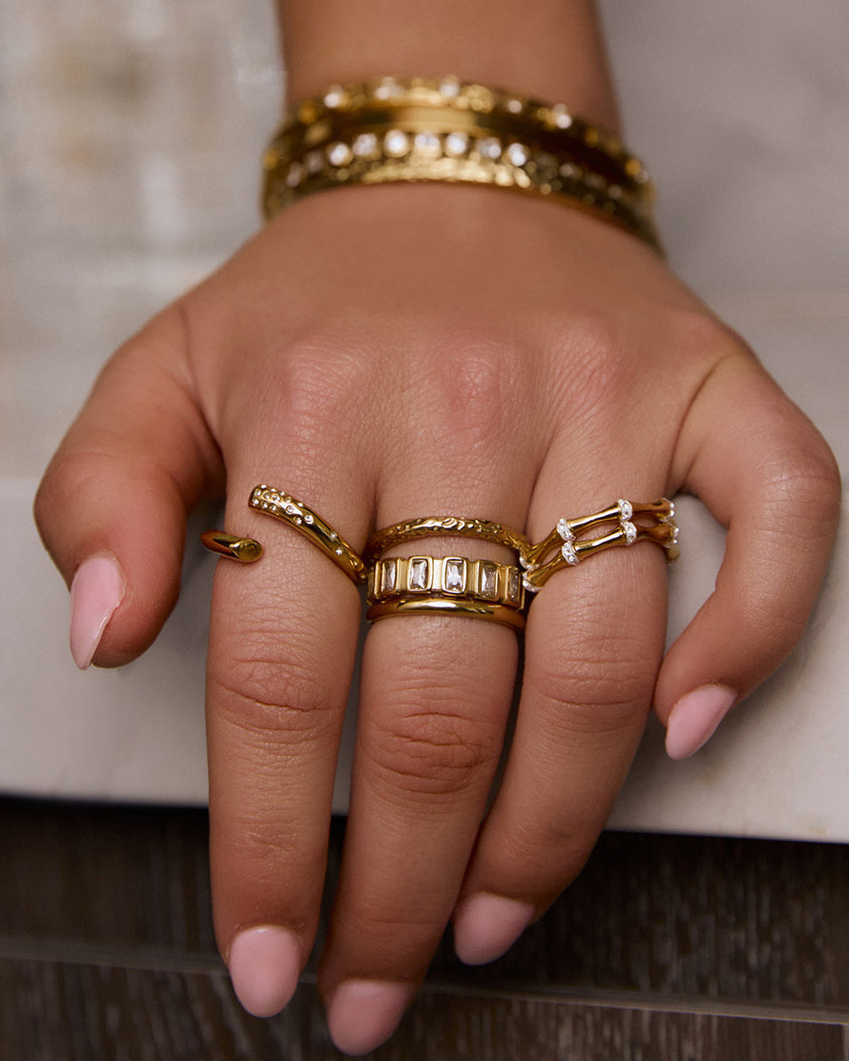 Spencer Gold Ring