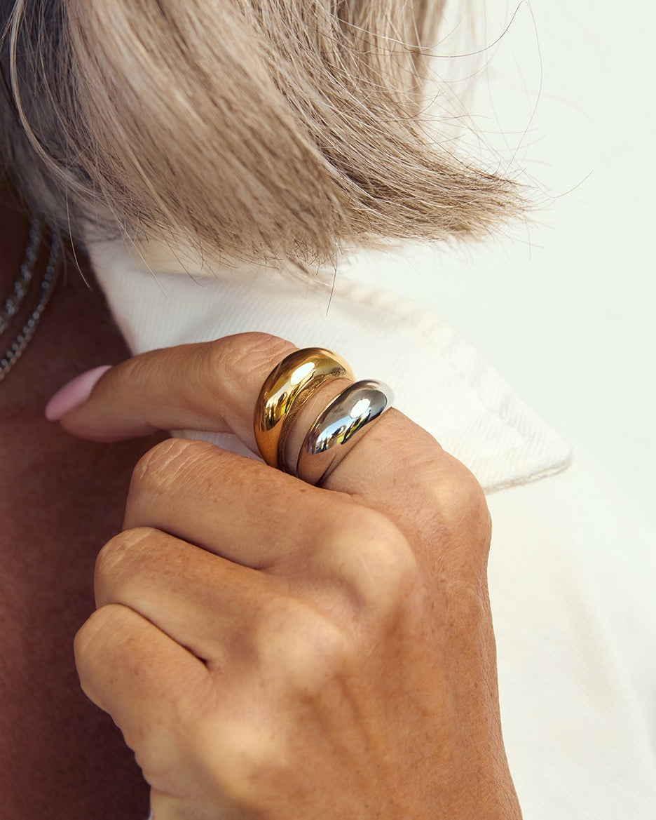 Georgia Ring - Two Tone