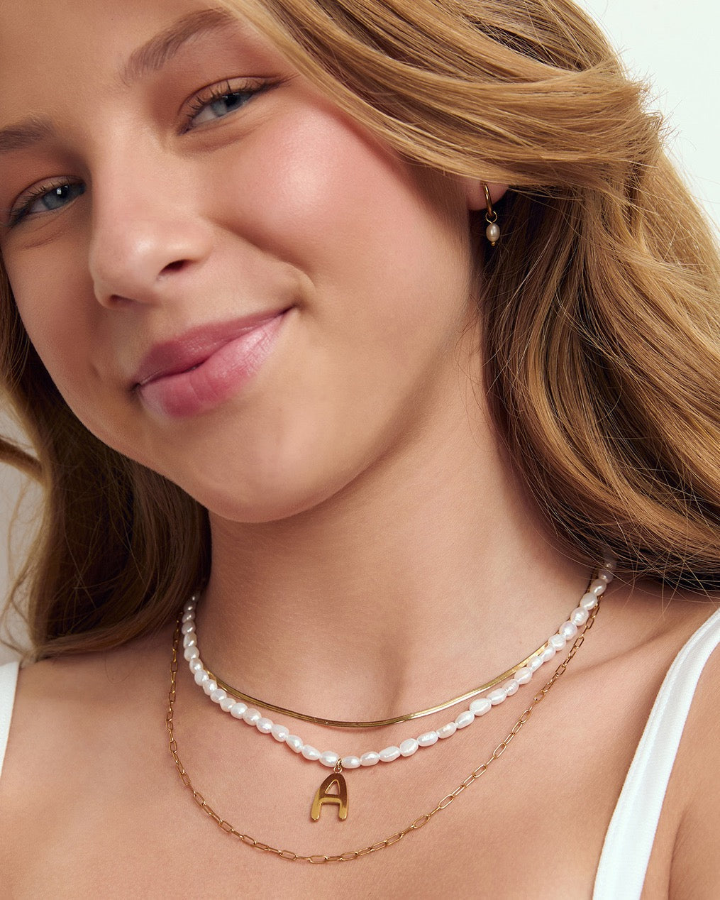Shayla Gold Snake Chain Necklace