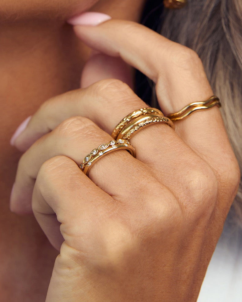 Aurelie Gold Ring