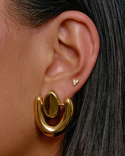Apollo Gold Earrings