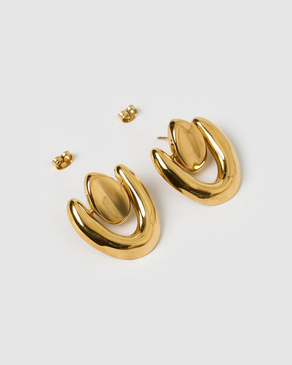 Apollo Gold Earrings