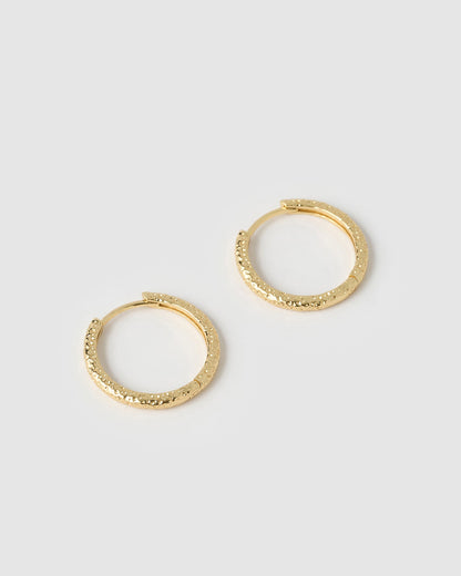 Arabella Gold Hoop Earrings