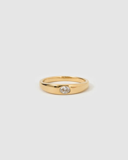 Aria Gold Ring - Stone