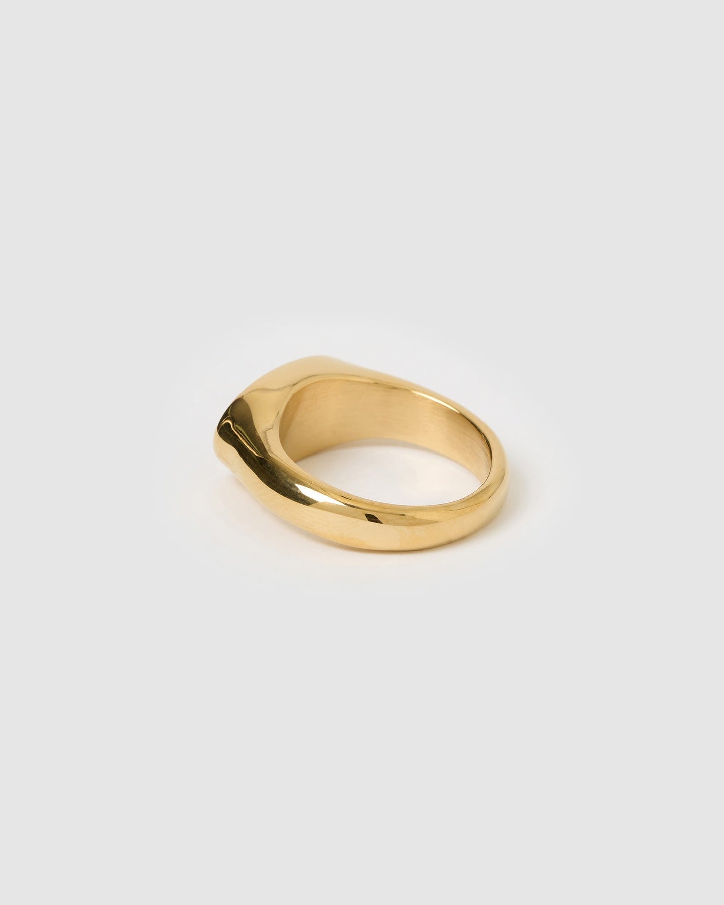 Aster Gold Signet Ring